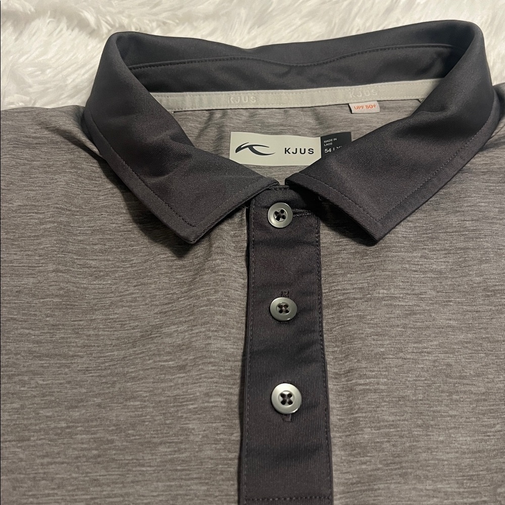 Kjus Polo Shirt Mens XL Gray - Picture 4 of 7